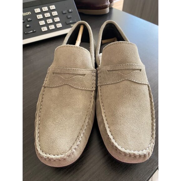 Marc Joseph New York Other - MARC JOSEPH NEW YORK Mens Moc Toe Nebraska Loafer Light Beige Size 8 Defected